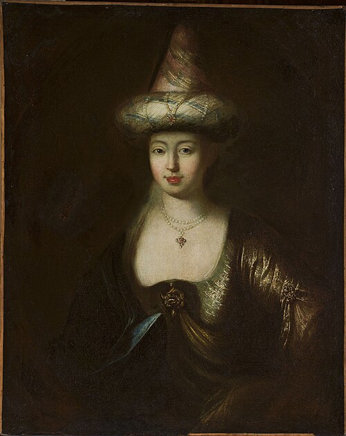 Portrait de femme en costume oriental., 1715, Antoine Pesne