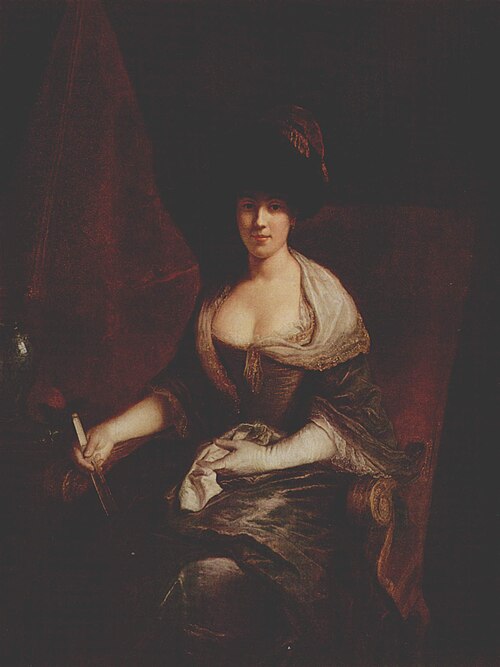Portrait of Maria Susanna Dinglinger, 1721, Antoine Pesne