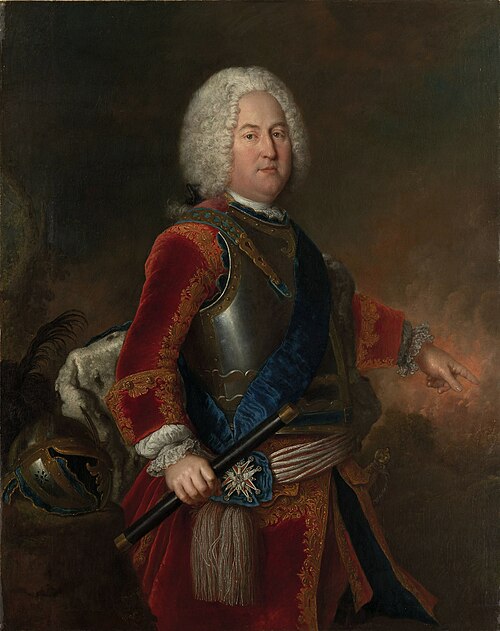 John Adolphus II, Duke of Saxe-Weissenfels (d.1746), 1743, Antoine Pesne