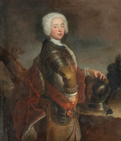 Karl Wilhelm Friedrich Markgraf von Brandenburg-Ansbach (Kopie nach), 1731, Antoine Pesne