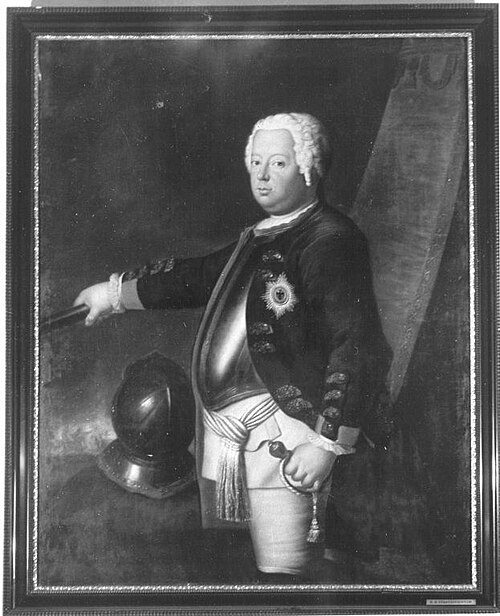 König Friedrich Wilhelm I. von Peußen (?), 1750, Antoine Pesne