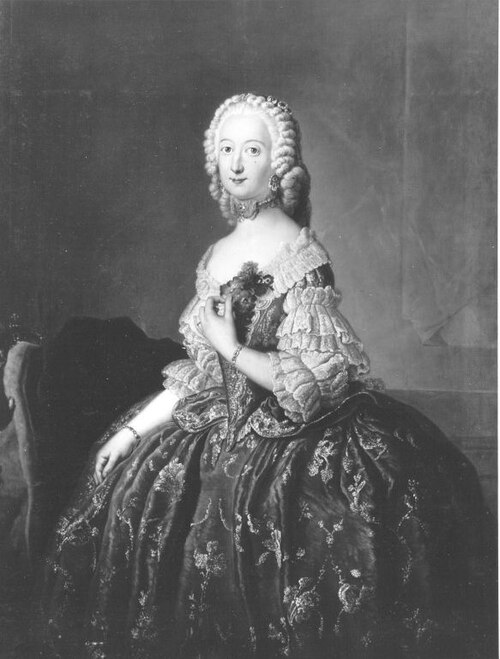 Prinzessin Philippine Charlotte von Preußen (Kopie nach), 1744, Antoine Pesne