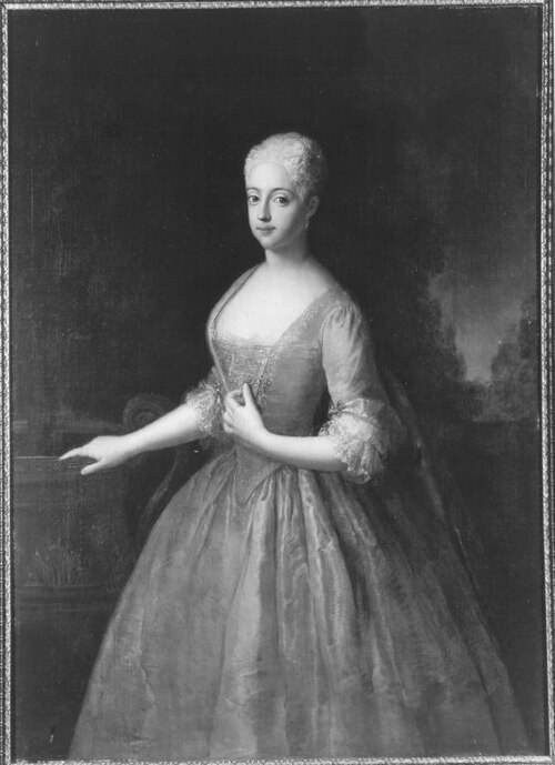 Markgräfin Friederike Louise, 1729, Antoine Pesne