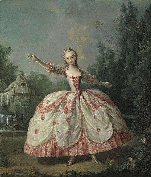 Die Tänzerin Marianne Cochois (zugeschrieben), 1723, Antoine Pesne