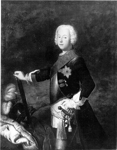 Porträt Friedrichs II. der Große, 1733, Antoine Pesne
