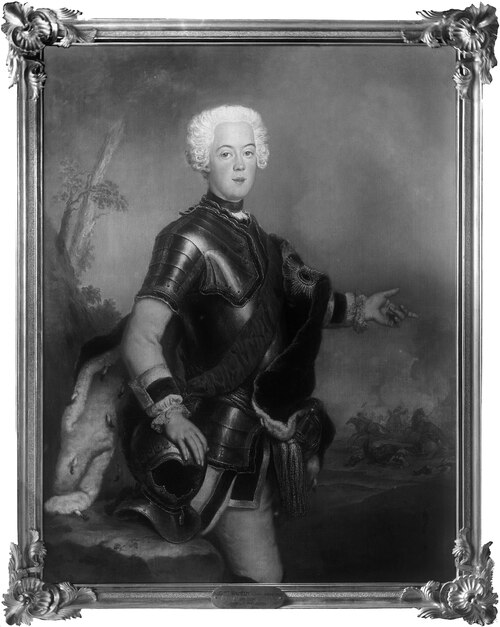 August Wilhelm, Prince of Prussia, 1750, Antoine Pesne