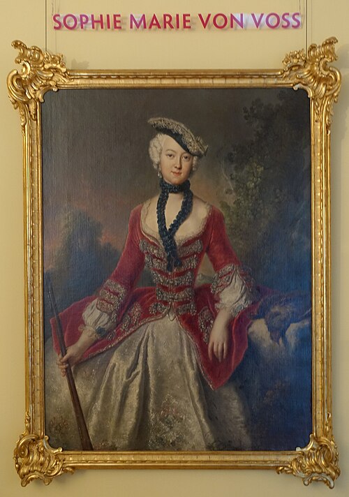 Countess Sophie Marie von Voß, 1746, Antoine Pesne