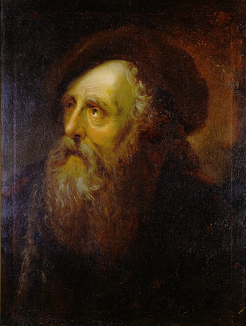 Portrait of an Old Jew, 1757, Antoine Pesne