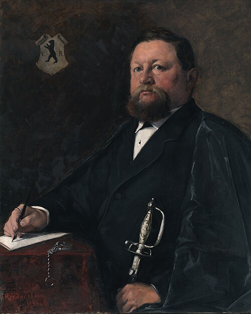 Johann Jakob Sturzenegger (1836–1893) von Reute, 1886, Ottilie Roederstein