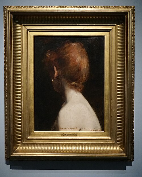 Female Nude from the Back, 1887, Ottilie Roederstein