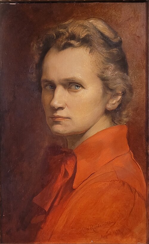 Autoportrait, 1900, Ottilie Roederstein