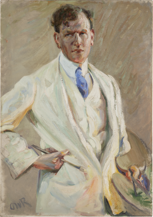 Portrait of the Painter Jakob Nussbaum, 1909, Ottilie Roederstein