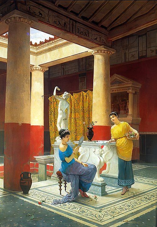 Beauties in an Interior, 1879, Luigi Bazzani