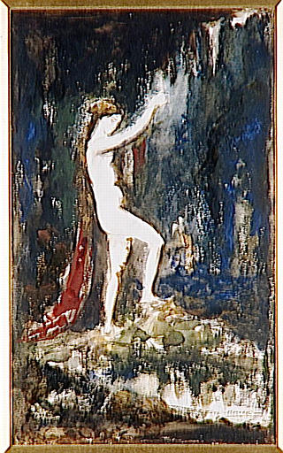 Diana bathing, 1900, Gustave Moreau