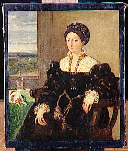 Eleonora Gonzaga, Duchess of Urbino, 1858, Gustave Moreau