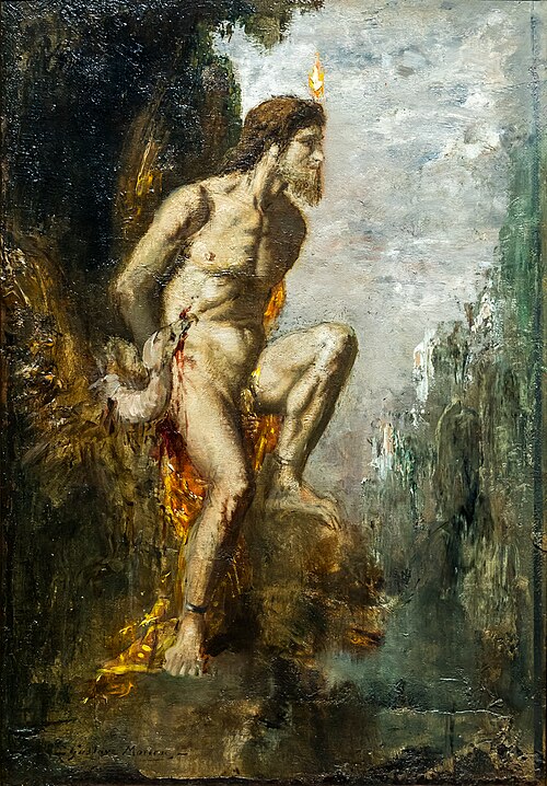 Prometheus, 1868, Gustave Moreau