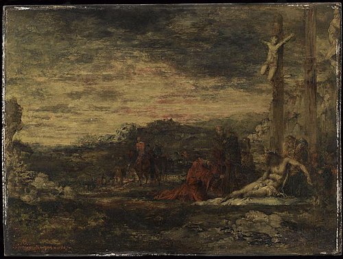 The calvary, 1867, Gustave Moreau