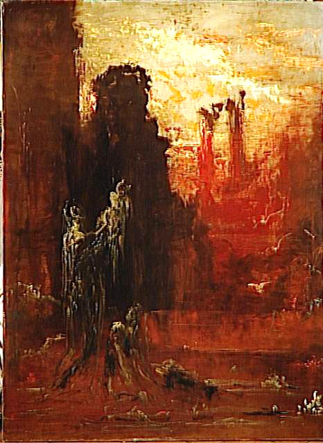 Moses Rescued from the Nile, 1893, Gustave Moreau