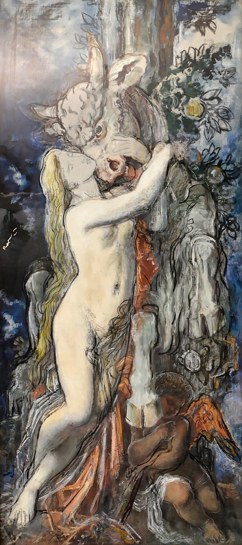 Pasiphaë, 1880, Gustave Moreau
