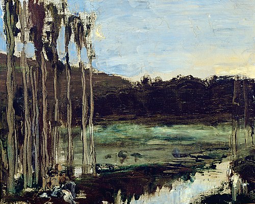Landscape, 1850, Gustave Moreau