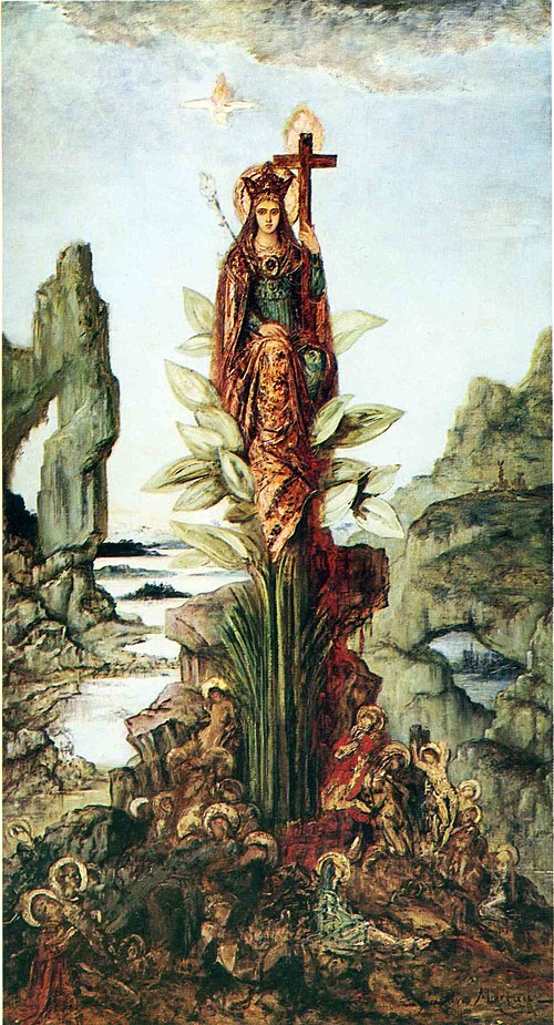 Mystic Flower, 1890, Gustave Moreau