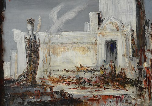 Helen at the Scaean Gate, 1888, Gustave Moreau
