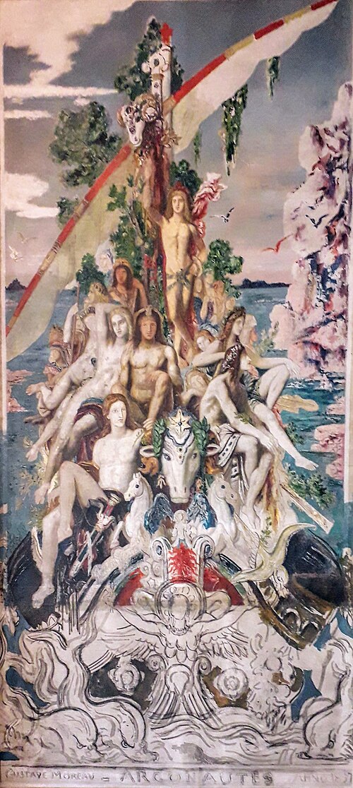 Return of the Argonauts, 1890, Gustave Moreau