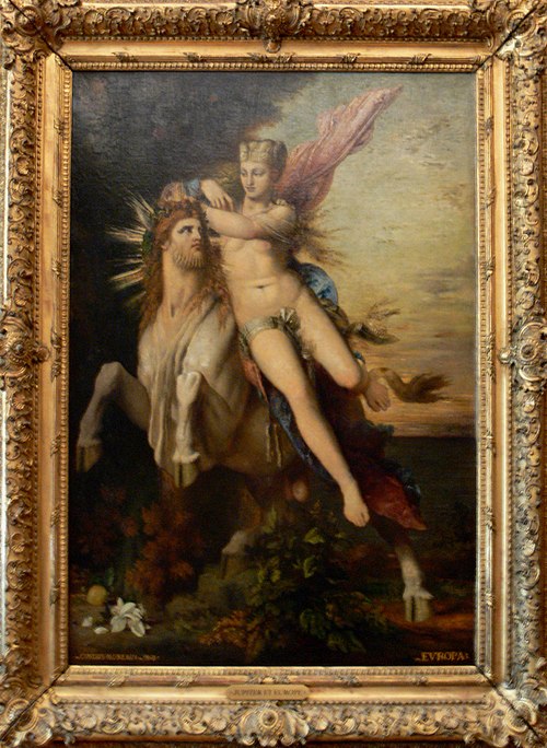 The Rape of Europe, 1868, Gustave Moreau
