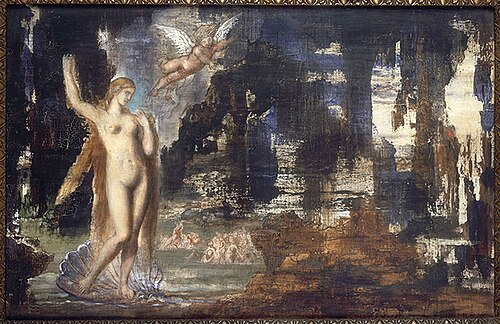 Birth of Venus, 1870, Gustave Moreau