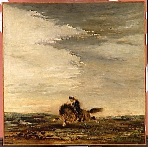 Poney, 1870, Gustave Moreau