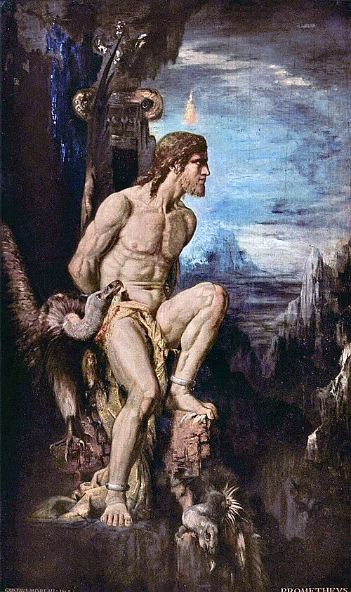 Prometheus, 1868, Gustave Moreau