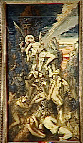 Prometheus Thunderstruck, 1870, Gustave Moreau