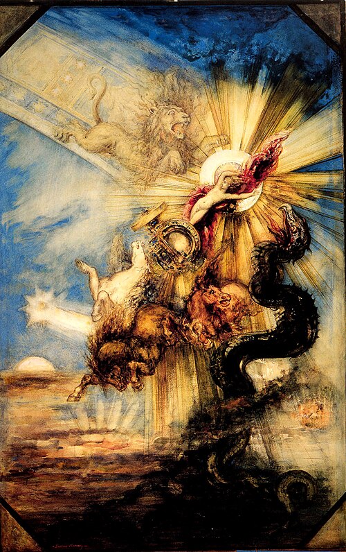 Phaéton, 1878, Gustave Moreau