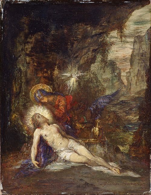 Pietà, 1876, Gustave Moreau
