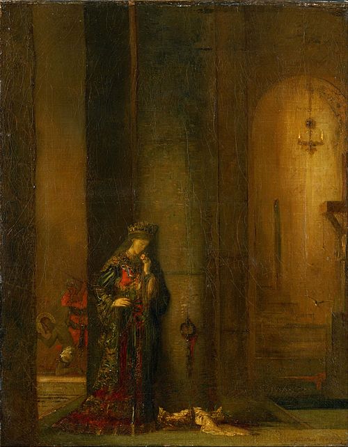 Salome at the Prison, 1873, Gustave Moreau