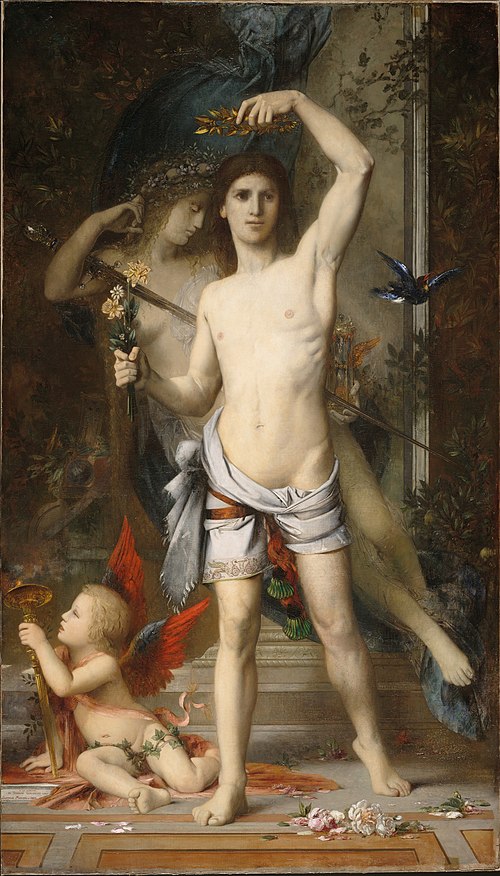 Le Jeune Homme et la Mort, 1856, Gustave Moreau
