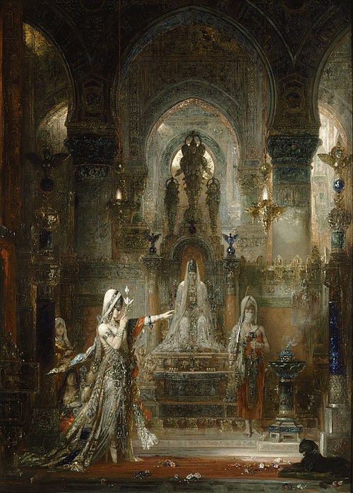Salomé dansant devant Hérode, 1876, Gustave Moreau