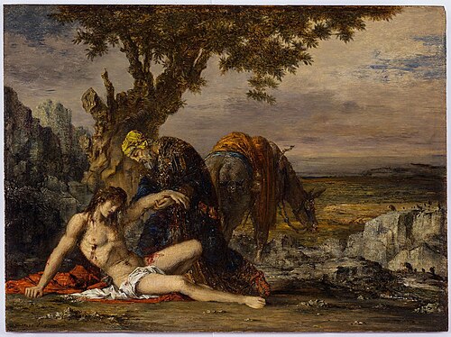 Le Bon Samaritain, 1865, Gustave Moreau