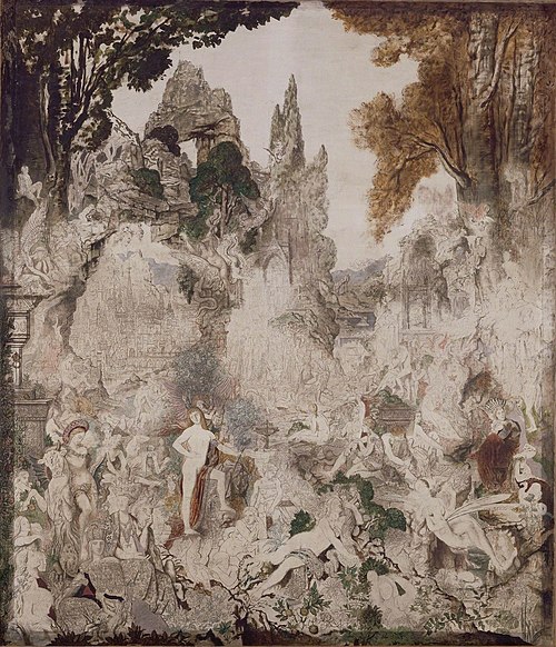 Les Chimères, 1884, Gustave Moreau