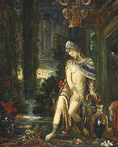 Suzanne et les vieillards, 1895, Gustave Moreau