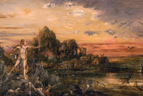 Hercules and the Stymphalian Birds, 1872, Gustave Moreau