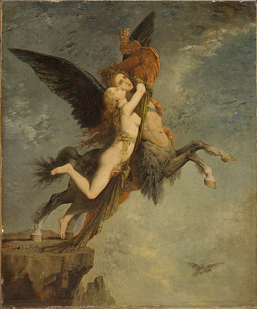 La Chimère, 1867, Gustave Moreau