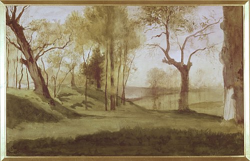 La Villa Borghèse, , Gustave Moreau