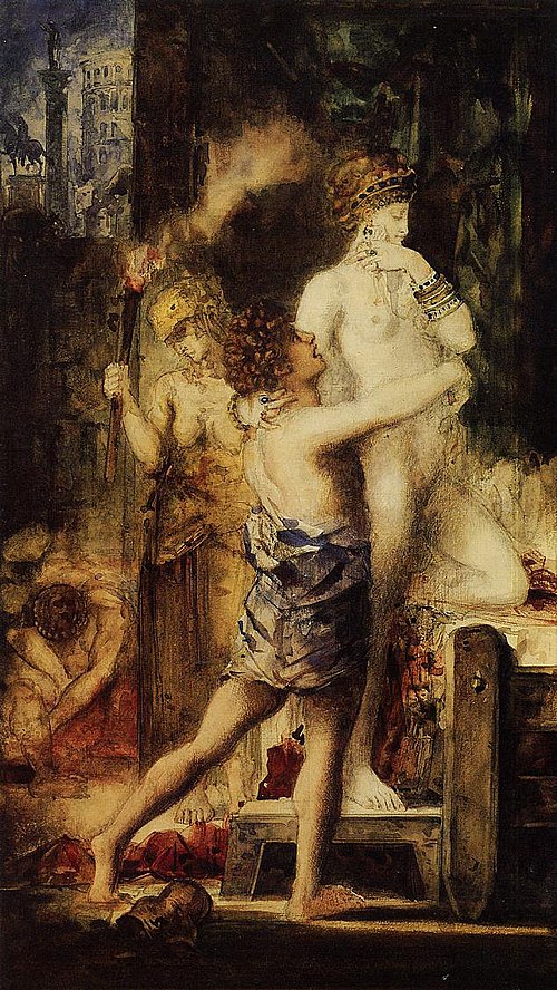 Messaline, 1874, Gustave Moreau