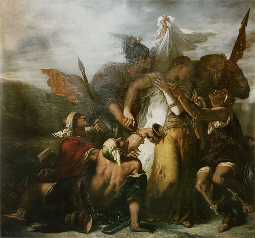 Le Cantique des cantiques, 1853, Gustave Moreau
