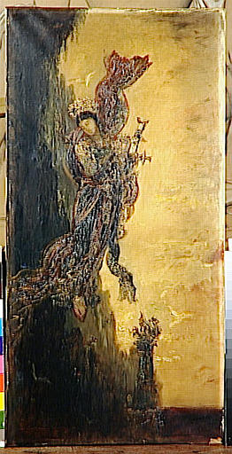 Mort de Sapho, 1900, Gustave Moreau