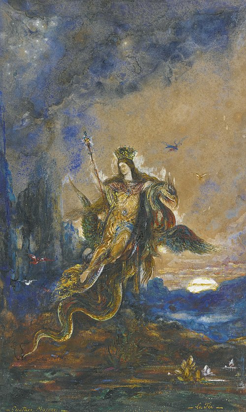 La Fée, , Gustave Moreau