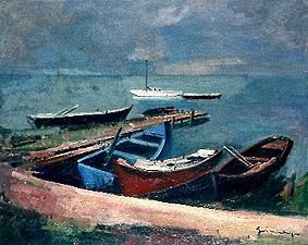 Am Chiemsee, 1936, Otto Geigenberger