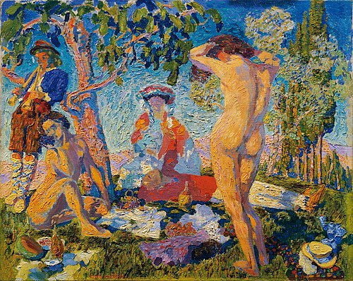 Picknick, 1906, Otto Hettner