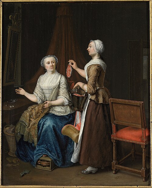 Terugkeer van de vismarkt, 1752, Elisabeth Geertruida Wassenber
